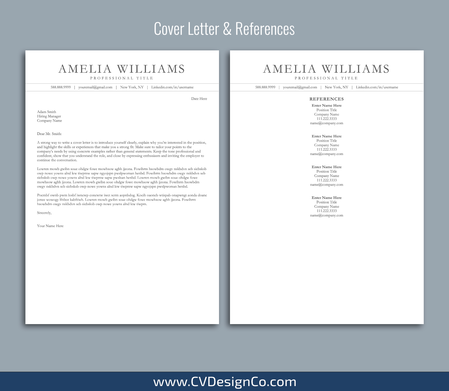 www.cvdesignco.com-ATS Resume Templates for MS Word Images ATS Friendly Resume Templates for MS Word