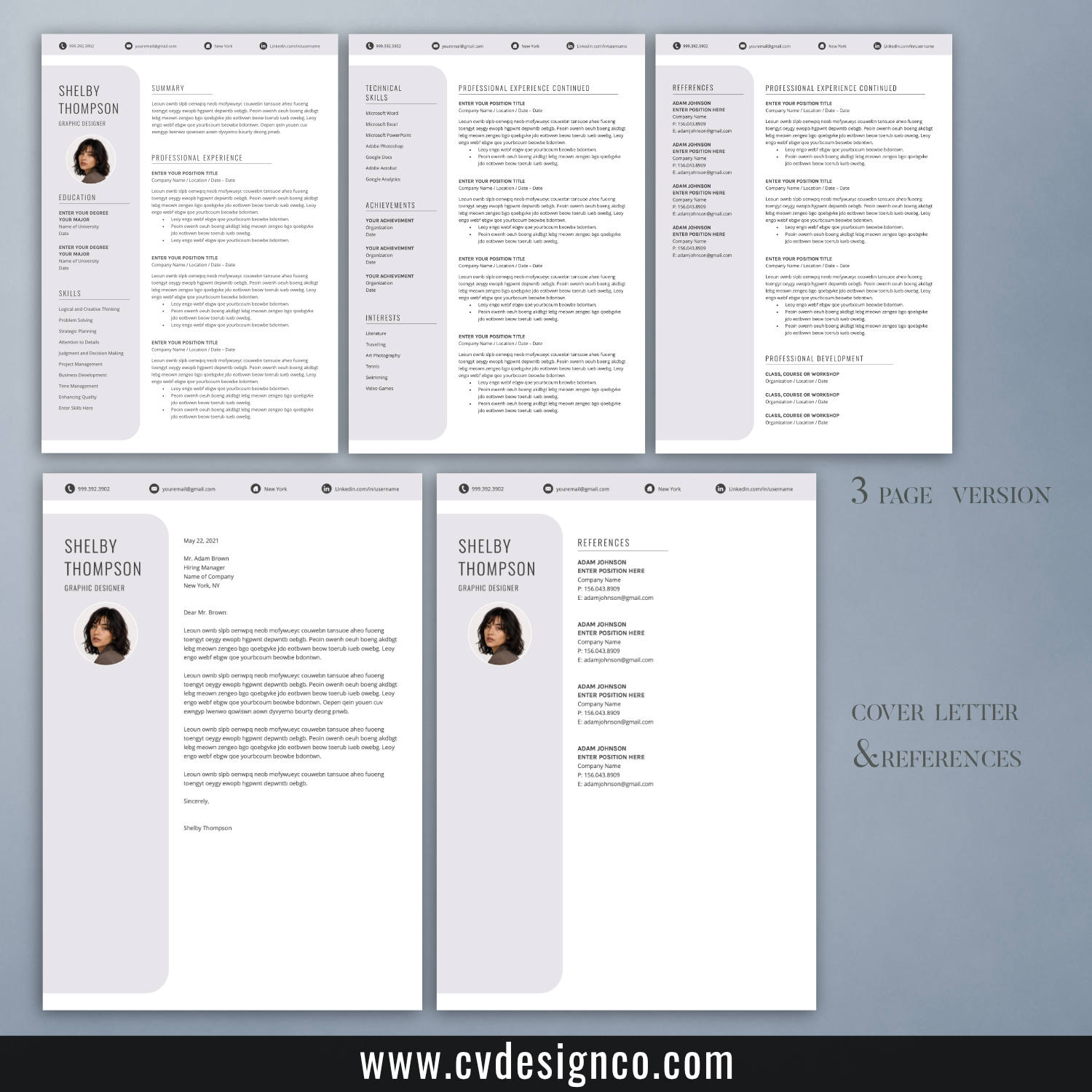 www.cvdesignco.com-4 in 1 CV Templates Bundle for Microsoft Word-Image-Shelby-3